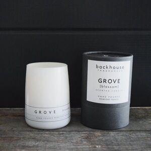 Backhouse Fragrances Grove (Blossom) Scented Hand-Poured Candle